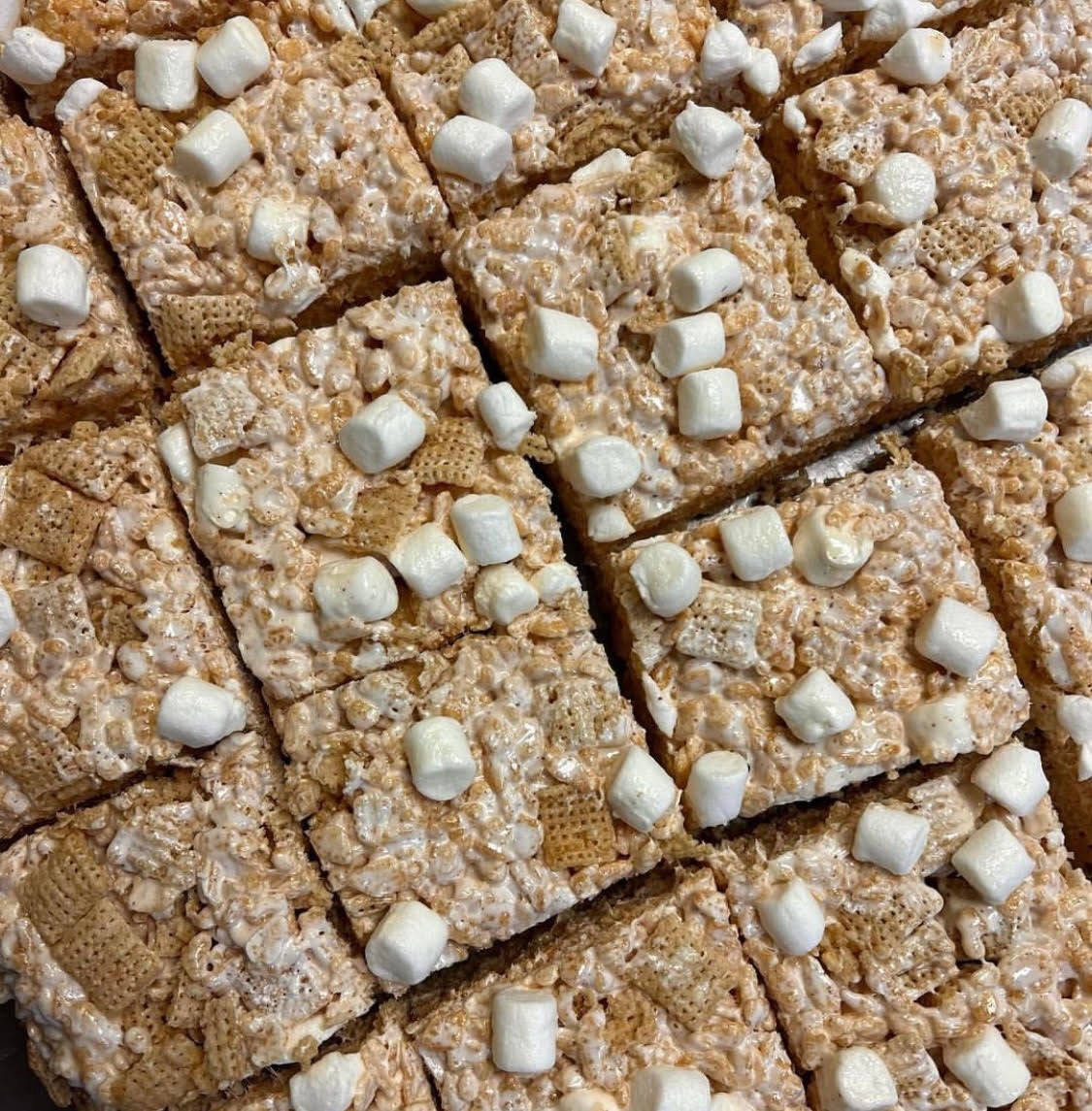 Caramel rice krispy bar cc s sweets